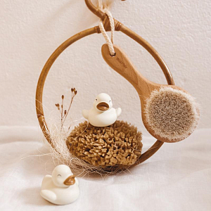 Набор для купания Mrs. Ertha "Polly & Olly", микс с бежевым